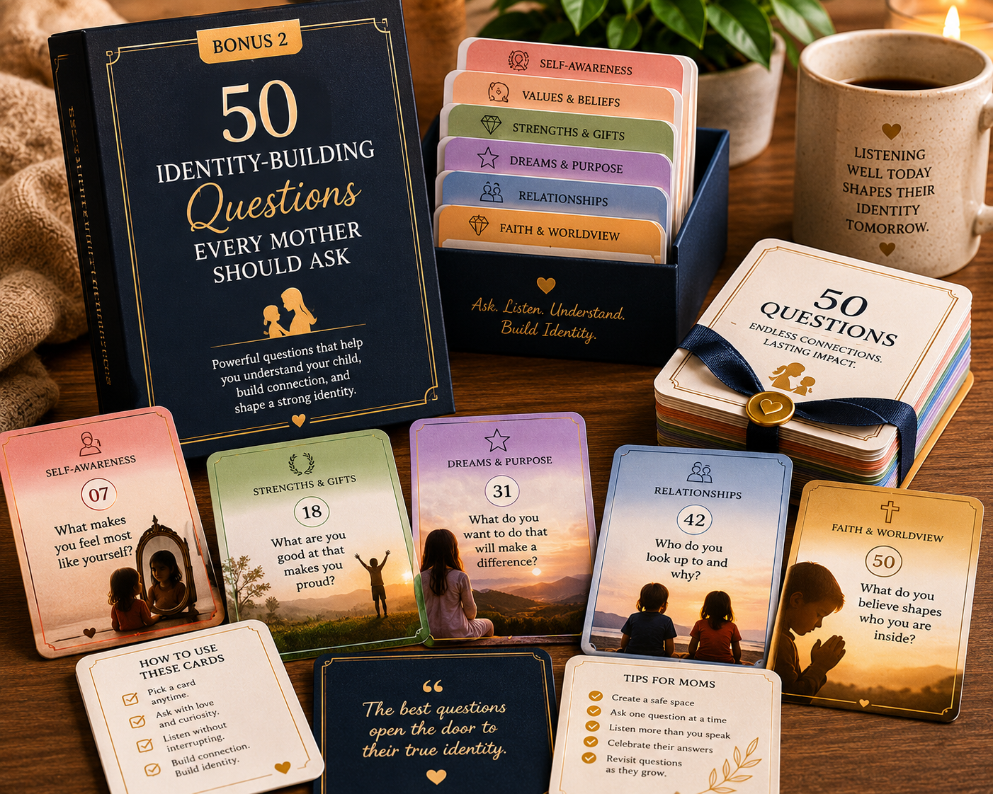 Bonus 2: 50 Identity-Building Questions